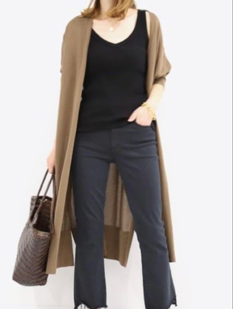 タグ付き未使用☆ shake code ロング カーディガン ブラウン ベージュ タグ付き未使用 shake code ロング カーディガン ブラウン ベージュ